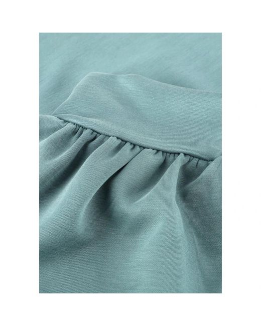 Minus Hoodies & Sweatvesten ,Blauw ,Mslivana T-Shirt in het Blue