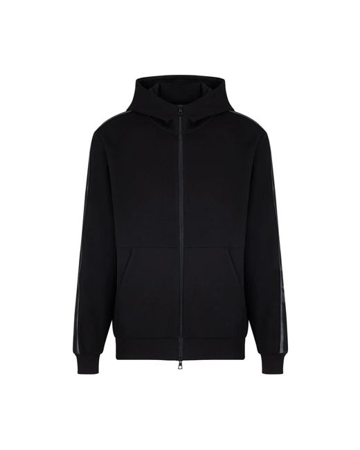 Zip-Throughs EA7 pour homme en coloris Black