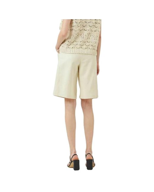 Long Shorts Minimum de color Natural