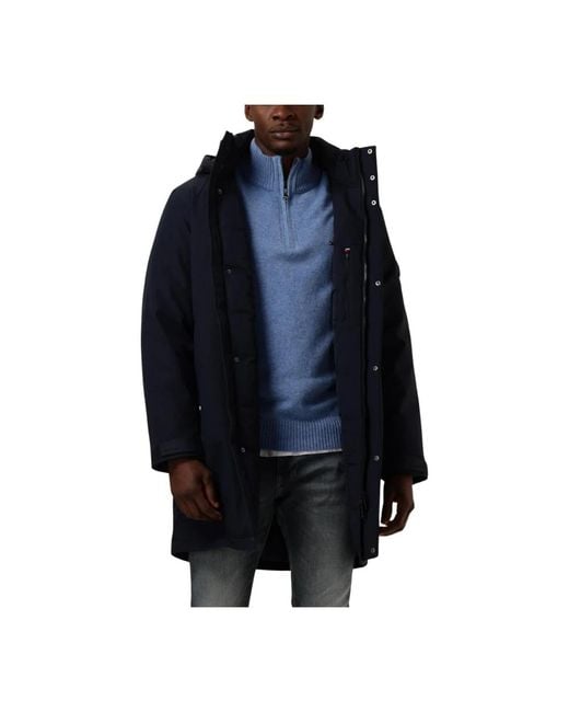 Tommy Hilfiger Tech Gesteppte Parka Für Herren in Blue für Herren