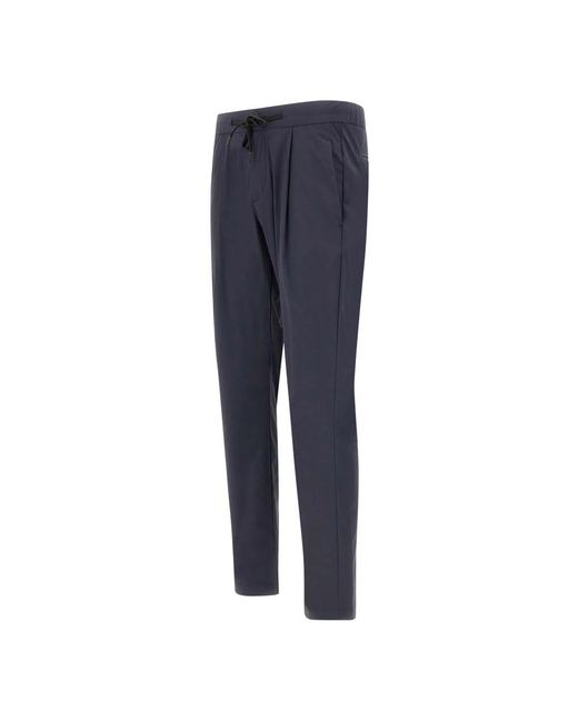Herno Blue Slim-Fit Trousers for men