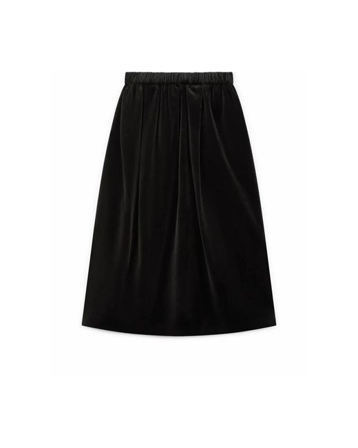 Max Mara Black Midi Skirts