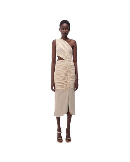 Midi Dresses Jonathan Simkhai de color Natural
