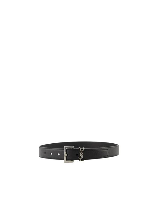 Saint Laurent Black Belts for men