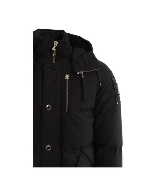 Moose Knuckles Black Winter Jackets for men