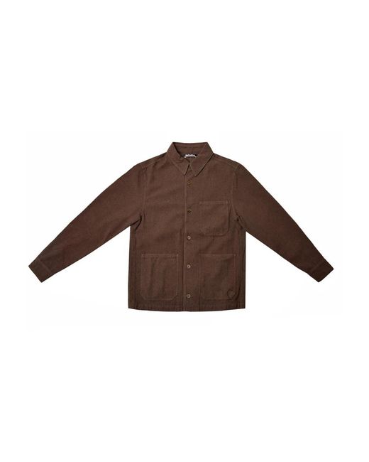 Be Positive Brown Light Jackets for men