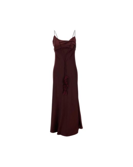 Self-Portrait Purple Midi Dresses