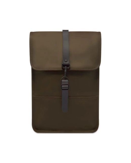Rains Green Backpacks for men