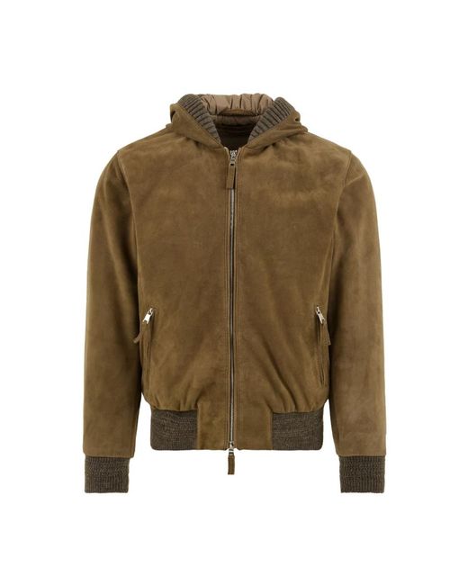 The Jack Leathers Green Winter Jackets for men