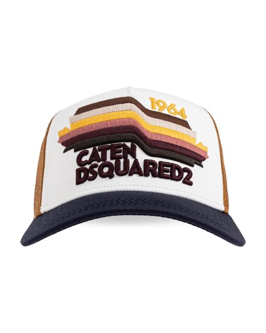 DSquared² Cap Met Klep in het Blue voor heren