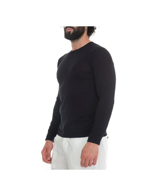 hindustrie Blue Long Sleeve Tops for men