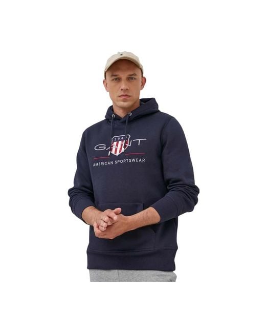 Gant Hoodies in het Blue voor heren