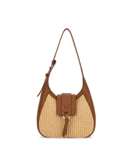 Hogan Brown Shoulder Bags