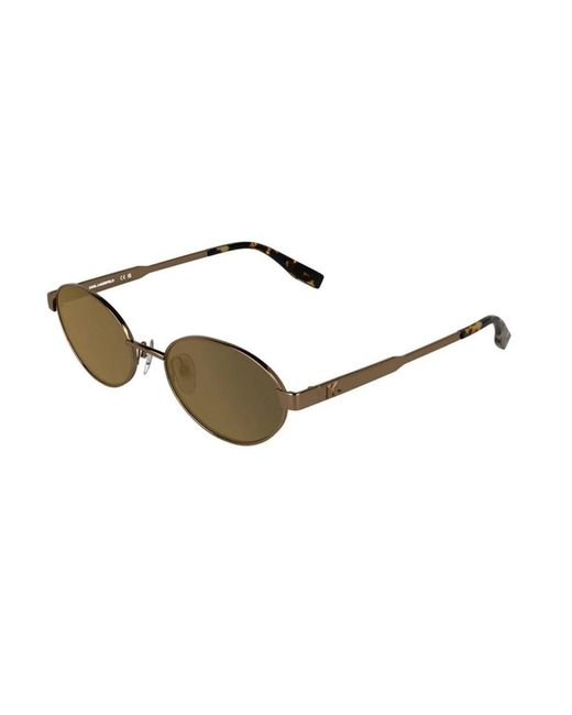 Karl Lagerfeld Metallic Sunglasses
