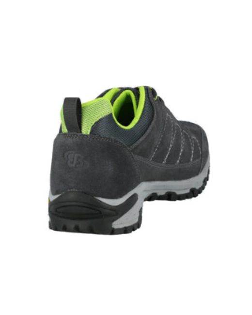 Brütting Gray Graue Herren Freizeit Schnürschuhe
