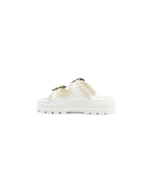 Sliders Mou en coloris White