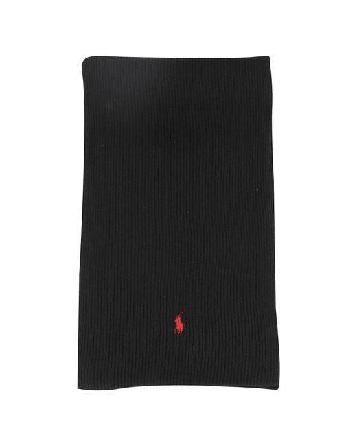 Winter Scarves Polo Ralph Lauren de hombre de color Black
