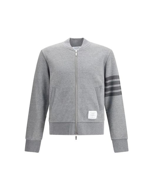 Zip-Throughs Thom Browne de hombre de color Gray