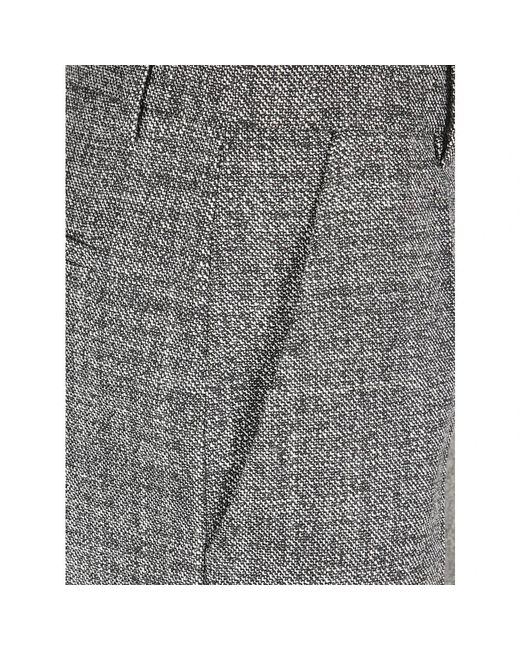 Valentino Garavani Gray Straight Trousers