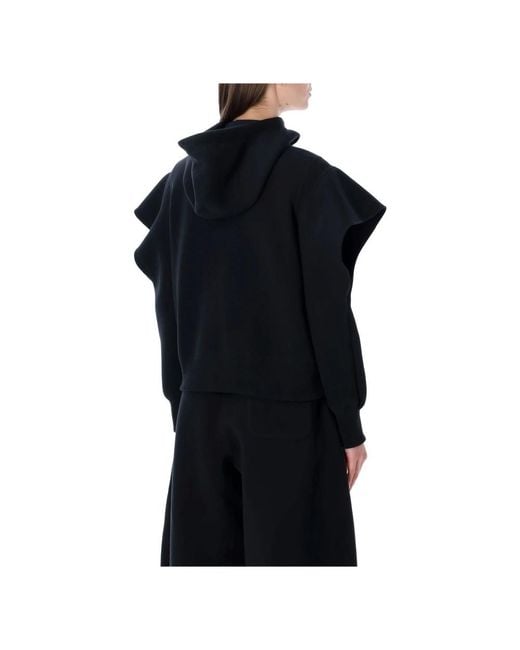 Sacai Black Zip-Throughs