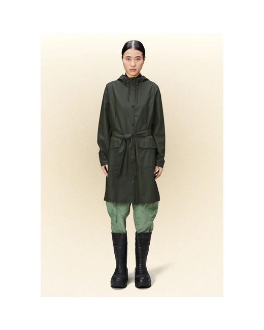 Rains Green Rain Jackets