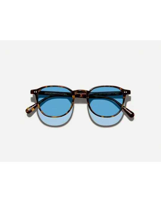 Moscot Arthur Zonnebril in het Blue