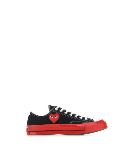 COMME DES GARÇONS PLAY Red Sneakers for men