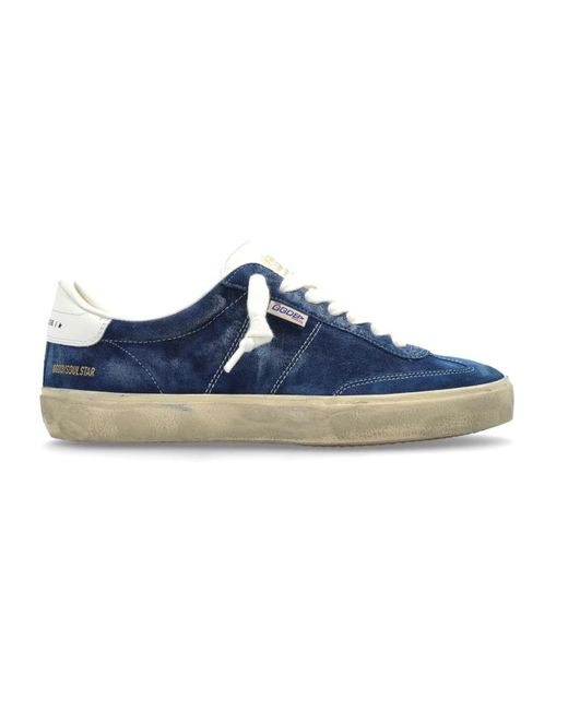 Golden Goose Deluxe Brand Blue Sneakers for men