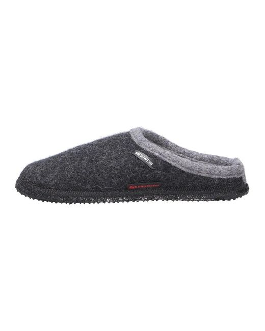 Slippers Giesswein en coloris Gray