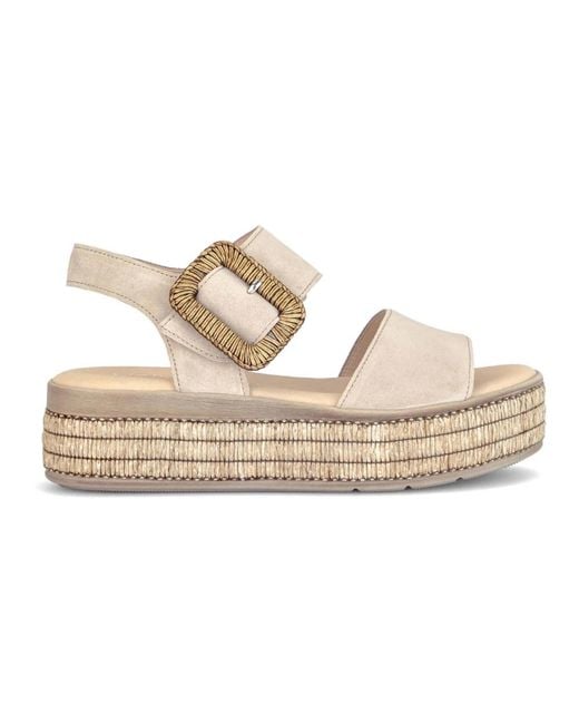 Gabor White Sandalen