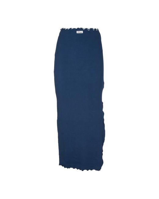 Maxi Skirts ROTATE BIRGER CHRISTENSEN de color Blue