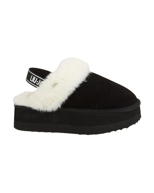Liu Jo Black Slippers