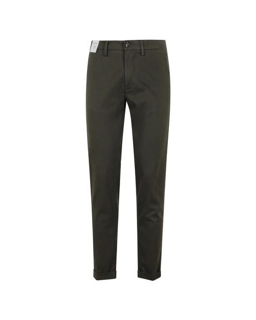 Chinos di Re-hash in Gray da Uomo