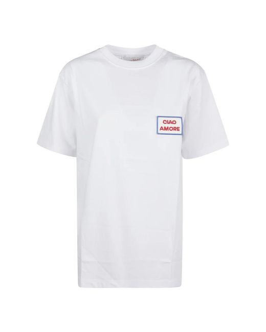 Giada Benincasa T-Shirts in het White