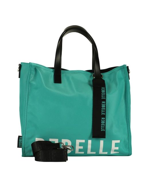 Rebelle Green Tote Bags