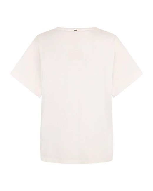 T-Shirts Herno de color White