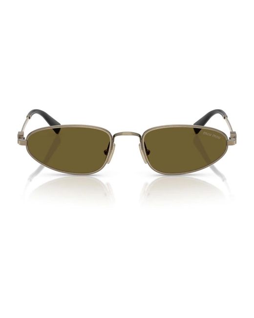 Miu Miu Green Sunglasses