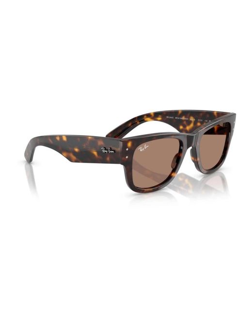 Ray-Ban Bold Wayfarer Zonnebril in het Brown voor heren