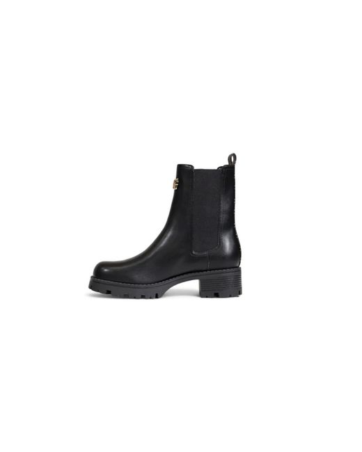 Guess Black Schwarze blockabsatz winterstiefel