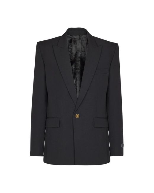 Balmain Blazers in het Black voor heren