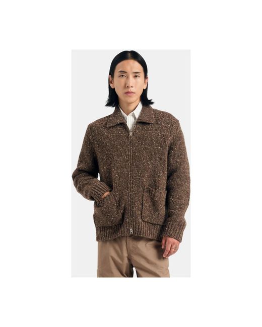 Norse Projects Cardigans in het Brown voor heren