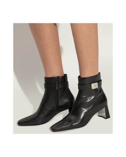 Tory Burch Black Heeled Boots