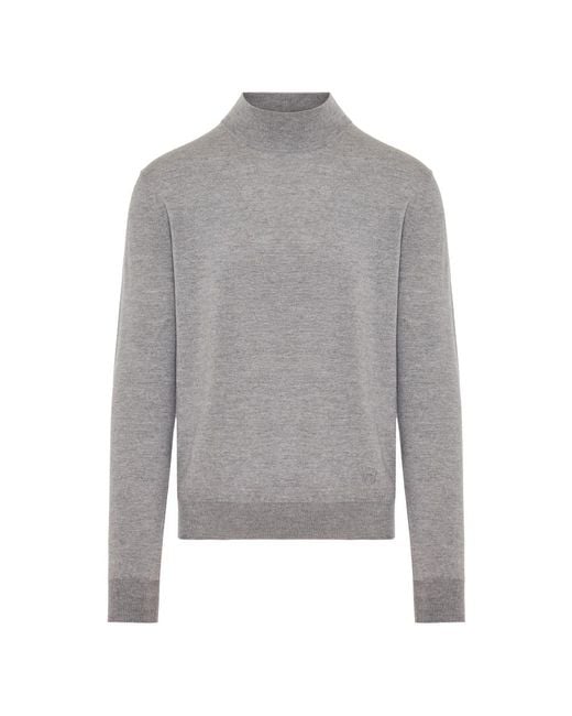 Turtlenecks di Corneliani in Gray da Uomo