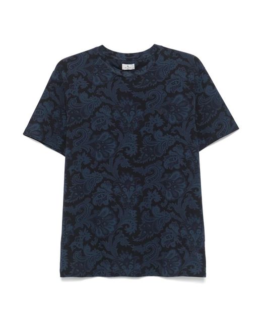 Etro Blue T-Shirts for men