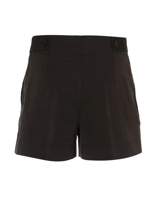 Roberto Collina Black Casual Shorts