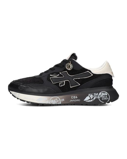 Premiata Black Lauryn Damen Sneakers