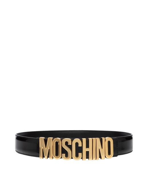 Moschino Black Belts