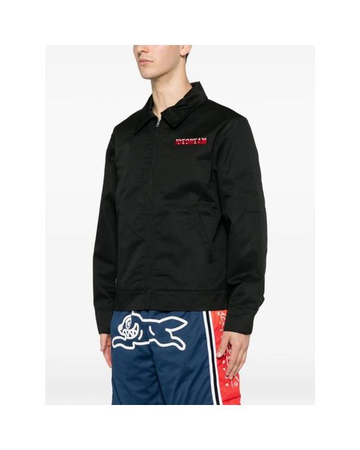 Light Jackets ICECREAM de hombre de color Black