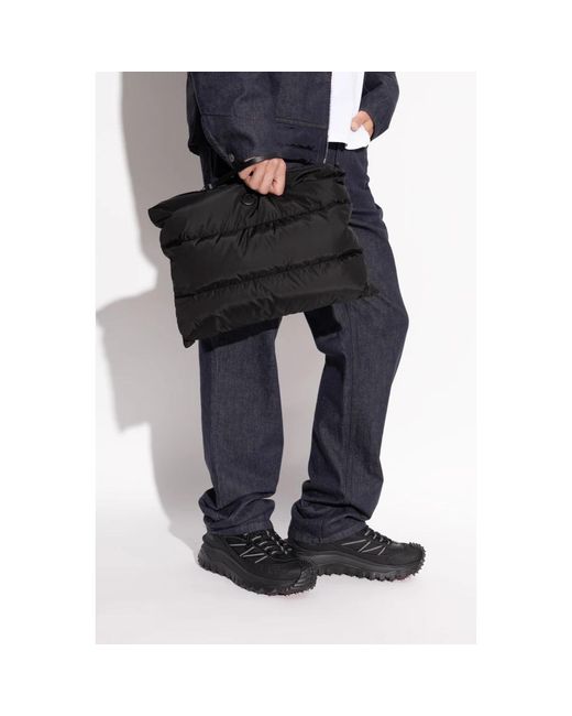 Moncler Black Clutches for men