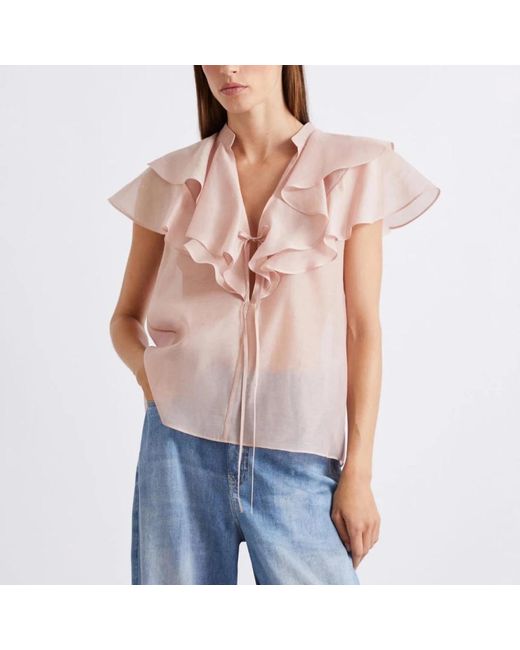 Marella Mlsgazza Blouse in het Pink